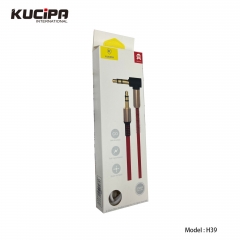 【14日有壞包換】Kucipa - 音頻轉接線 1000mm  ( 3.5mm AUX ) 黑色H39