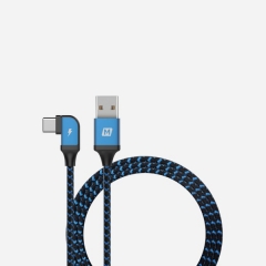 【原裝香港行貨 &2年原廠保養 】Momax -Go Link L-Shape Type C 至 USB連接線 叉電線 充電線 數據線 (1.2米)DA13
