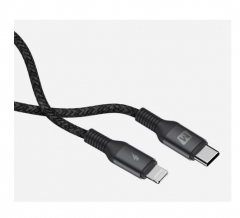【MFi 及 USB-IF 認證&原裝香港行貨&5年原廠保養】Momax Elite Link Lightning 至 Type-C 連接線 MFi 及 USB-IF 認證 (0.3米)DL30 黑色DL30