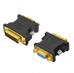 DVI24+5轉VGA公對母 轉接頭