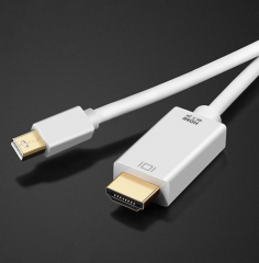 BEST CABLE Mini DisplayPort轉HDMI公對公1.8M 兼容MacBook / Pro / Air和其他合適的設備