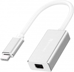BEST CABLE USB 3.1Type C to Mini DisplayPort Adapter 4K@60Hz, (Thunderbolt 3) to Mini Display Port Dongle Cable